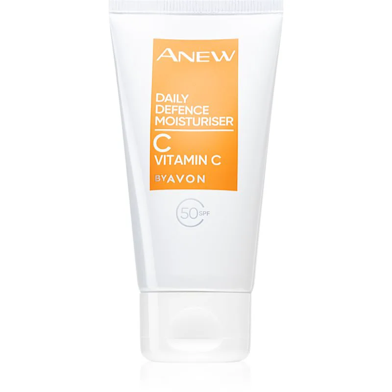 Avon Anew Vitamin C ενυδατική κρέμα ημέρας με βιταμίνη C SPF 50 50 ml