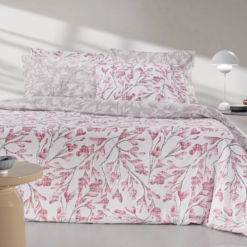 Σεντόνια King Size (Σετ) 270X265 Guy Laroche Ortega Old Ροζ Χωρίς Λάστιχο (270x265)