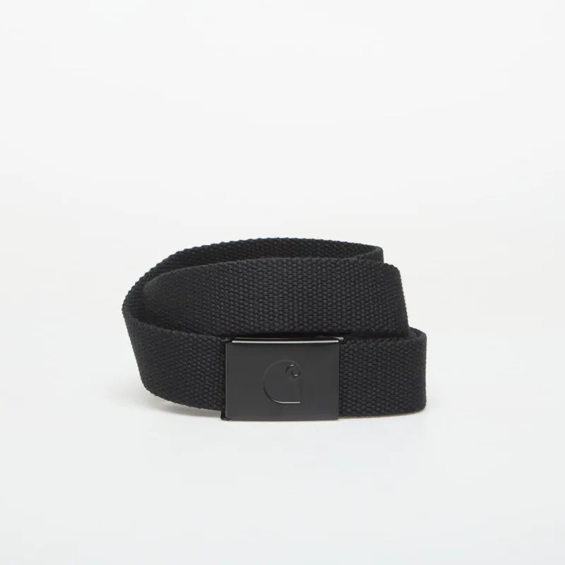 Ζώνη Carhartt WIP C-Logo Belt Tonal Black/ White Universal