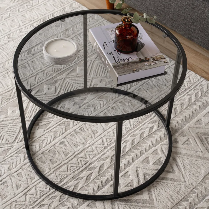 Τραπέζι Σαλονιού Startis - Black 60 706Cln1140 (15x43x15)