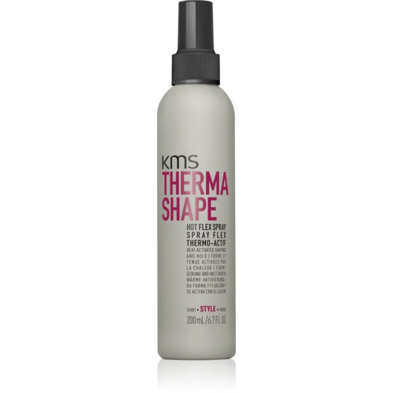 KMS Thermashape Hot Flex Spray σπρέι για τα μαλλιά για θερμική επεξεργασία μαλλιών 200 ml