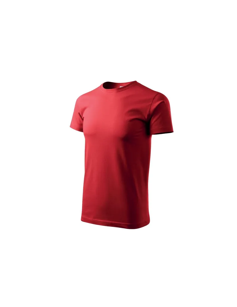 Adler Basic M MLI12907 Ανδρικό Διαφημιστικό T-shirt Κοντομάνικο σε Κόκκινο Χρώμα MLI-12907