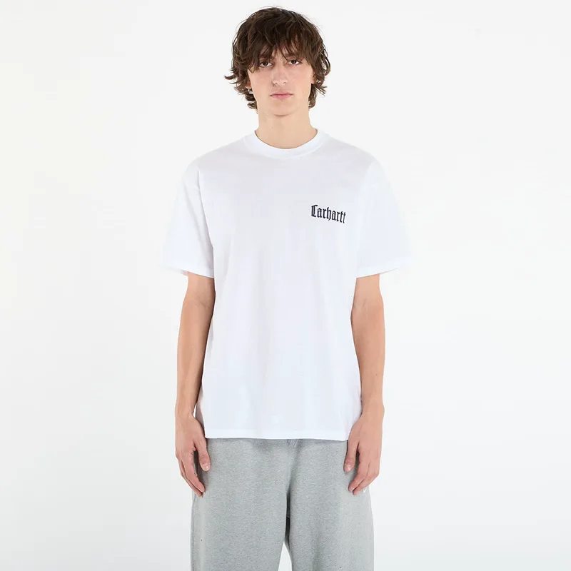 T-shirt Carhartt WIP S/S Schooling T-Shirt UNISEX White M