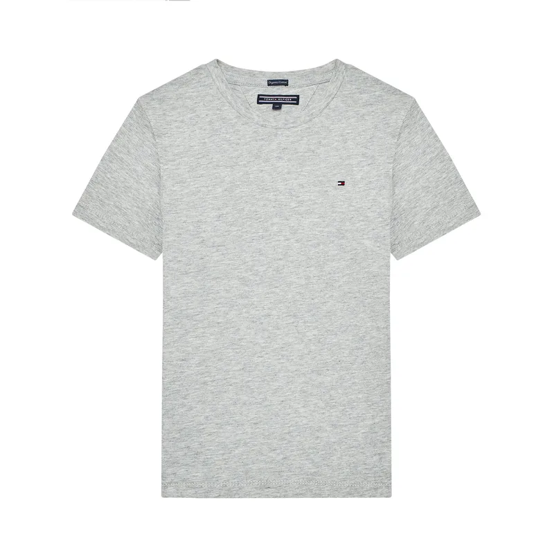 Tommy Hilfiger T-Shirt KB0KB04140 S Γκρι Regular Fit