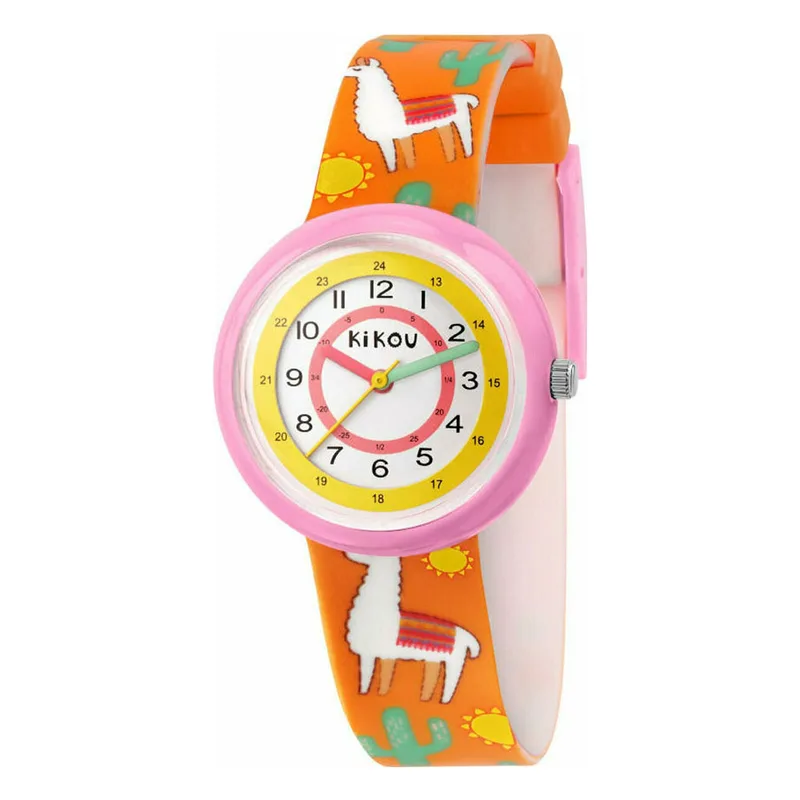 KIKOU Petits Explorateur Πορτοκαλί Rubber Strap R4551103502