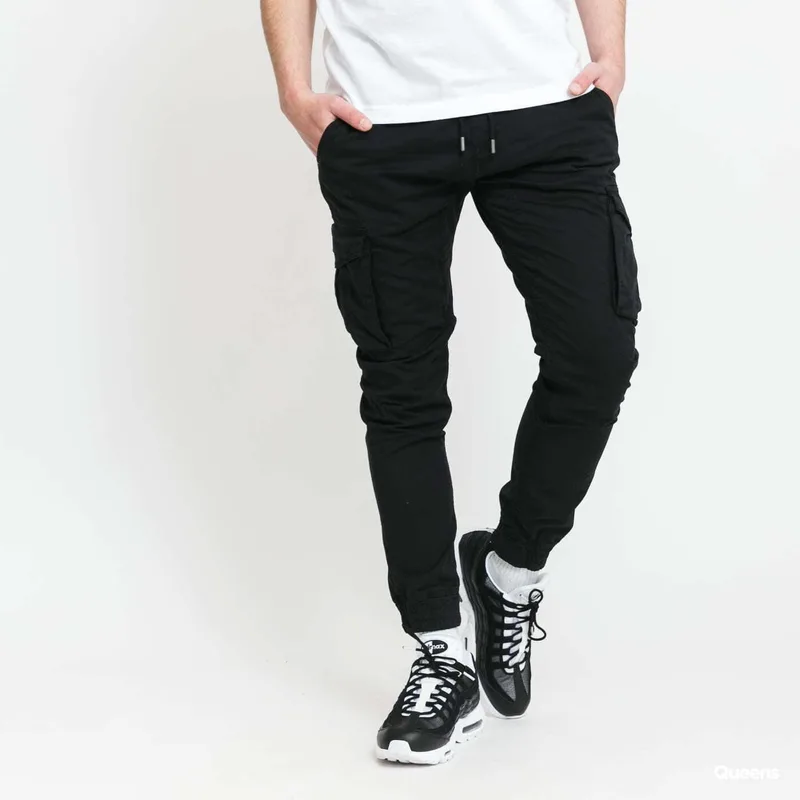 Παντελόνια Alpha Industries Cotton Twill Jogger Black S