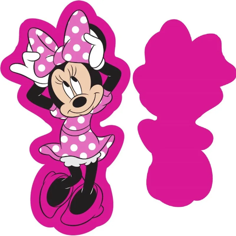 Διακοσμητικό Μαξιλάρι 19x33 Dimcol Minnie 27A Fuchsia