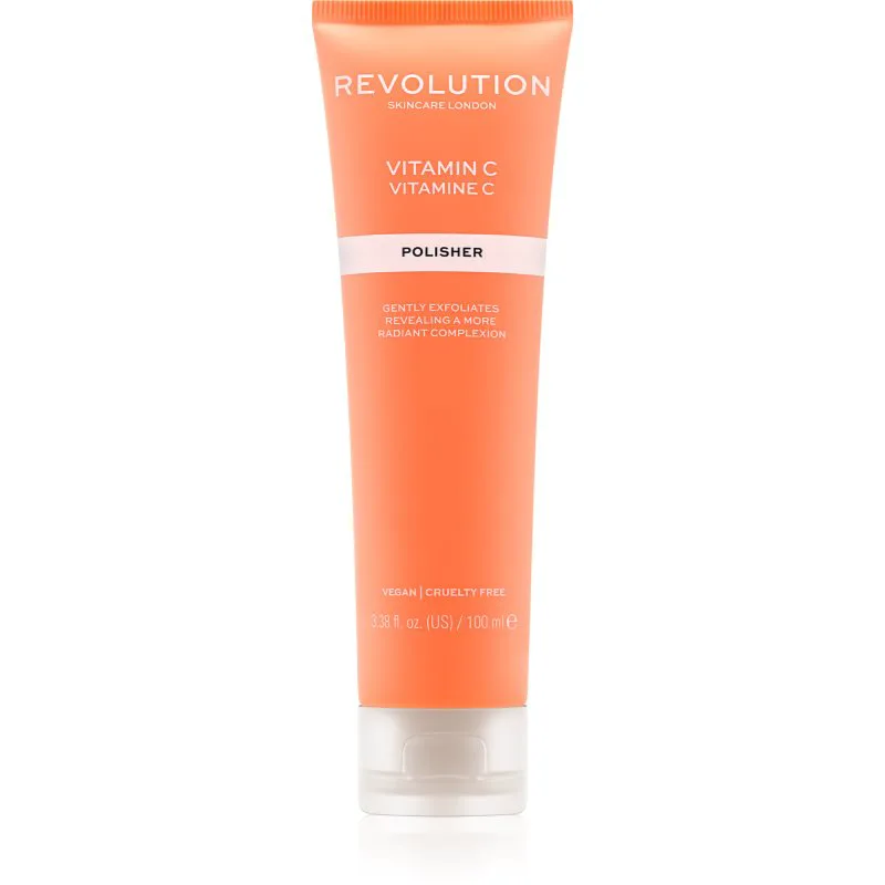 Revolution Skincare Vitamin C απαλή καθαριστική απολέπιση με βιταμίνη C 100 ml