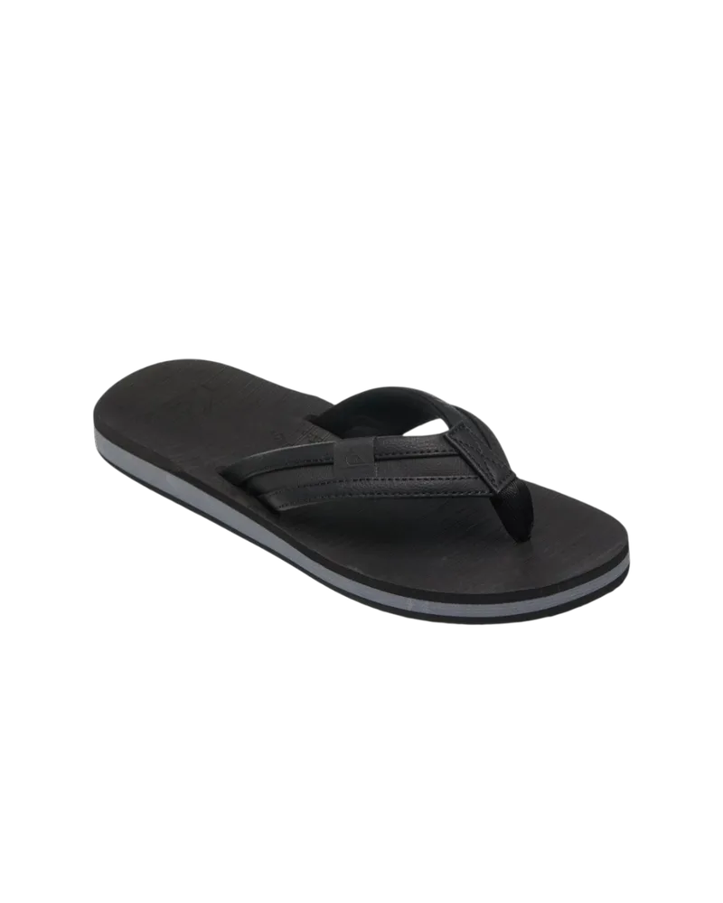 Quiksilver Carver Squish Ανδρικές Σαγιονάρες EQYL100063-KVJ4 Μαύρο