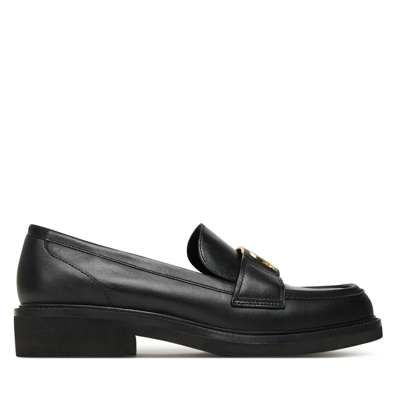 Loafers Guess FLPSHU LEA14 Μαύρο
