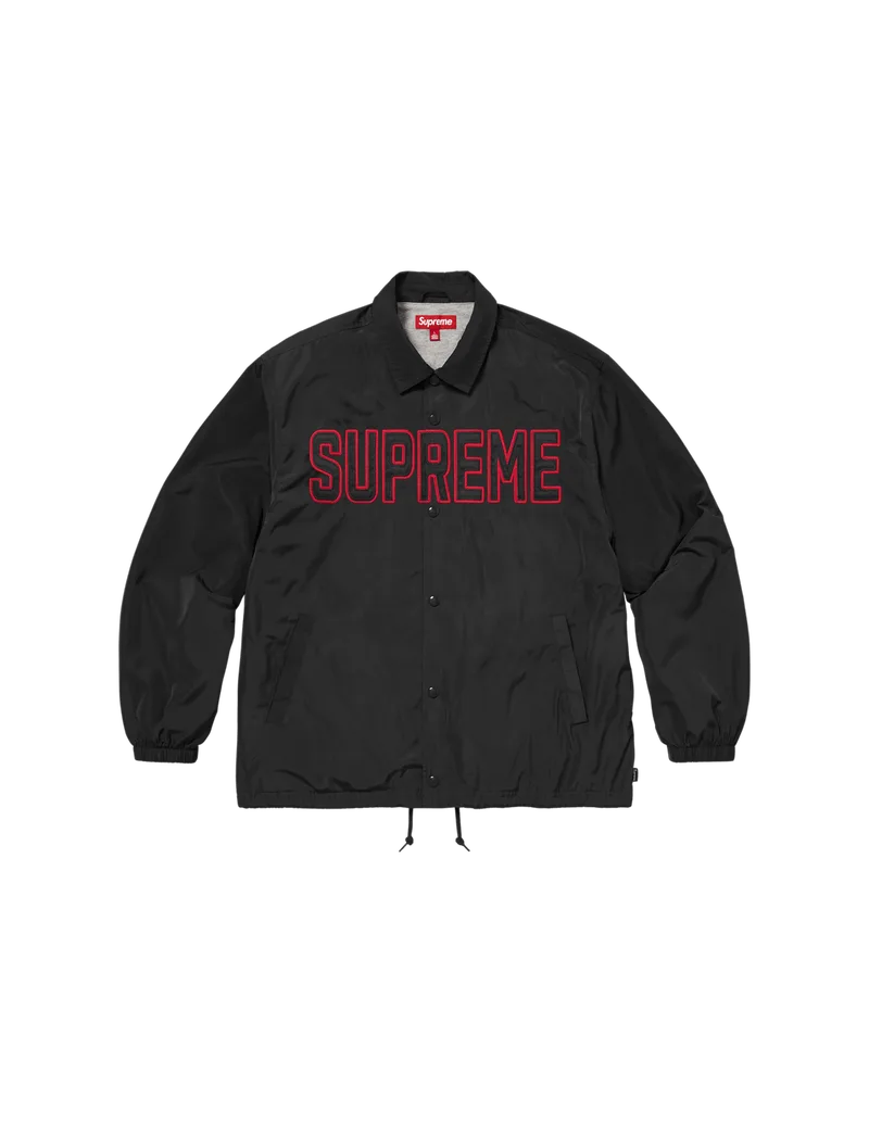 Supreme Spellout Coaches Jacket 'Black' SS26J106BLACK MBS