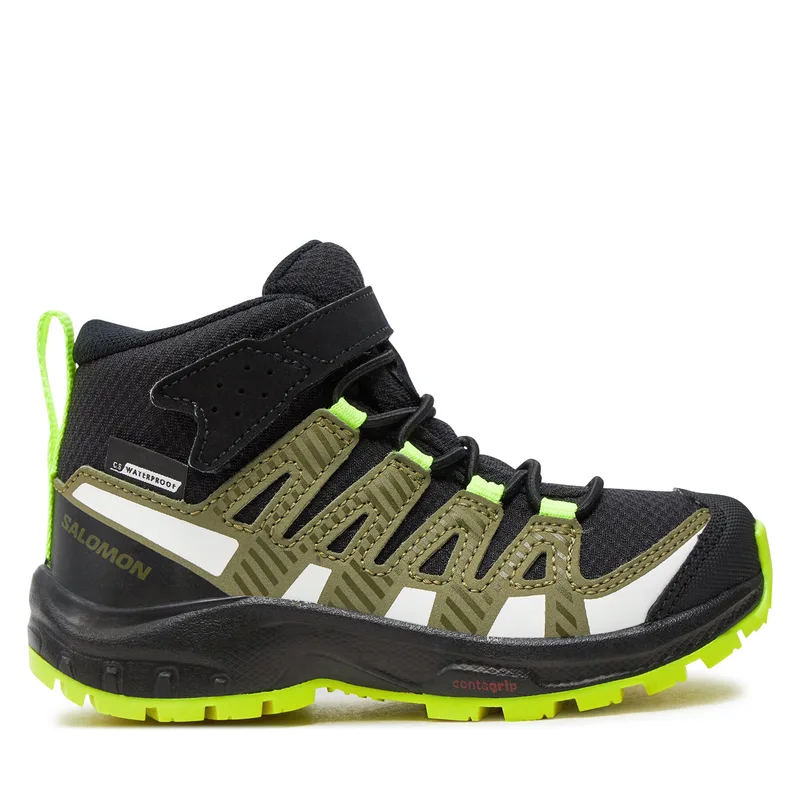 Παπούτσια πεζοπορίας Salomon Xa Pro V8 Mid Climasalomon™ Waterproof L47289600 Μαύρο