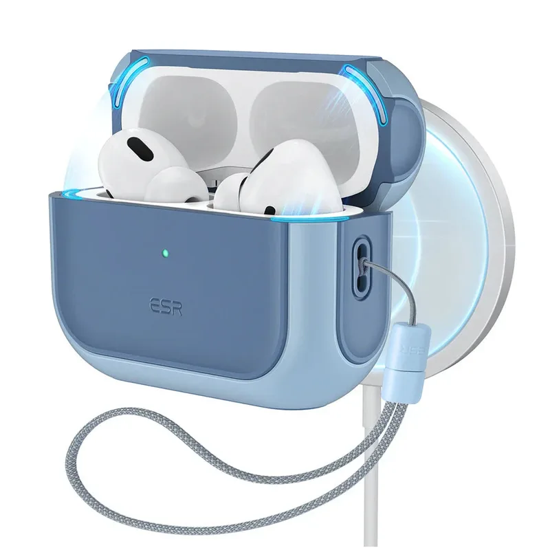 ESR AirPods Pro 3 Orbit Hybrid Case Powder Blue (MagSafe Compatible)