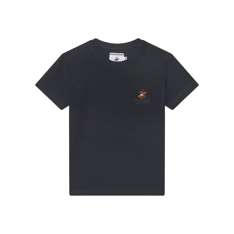 Beverly Hills Polo Club T-Shirt P-SS26B-TS0131 Σκούρο μπλε Regular Fit