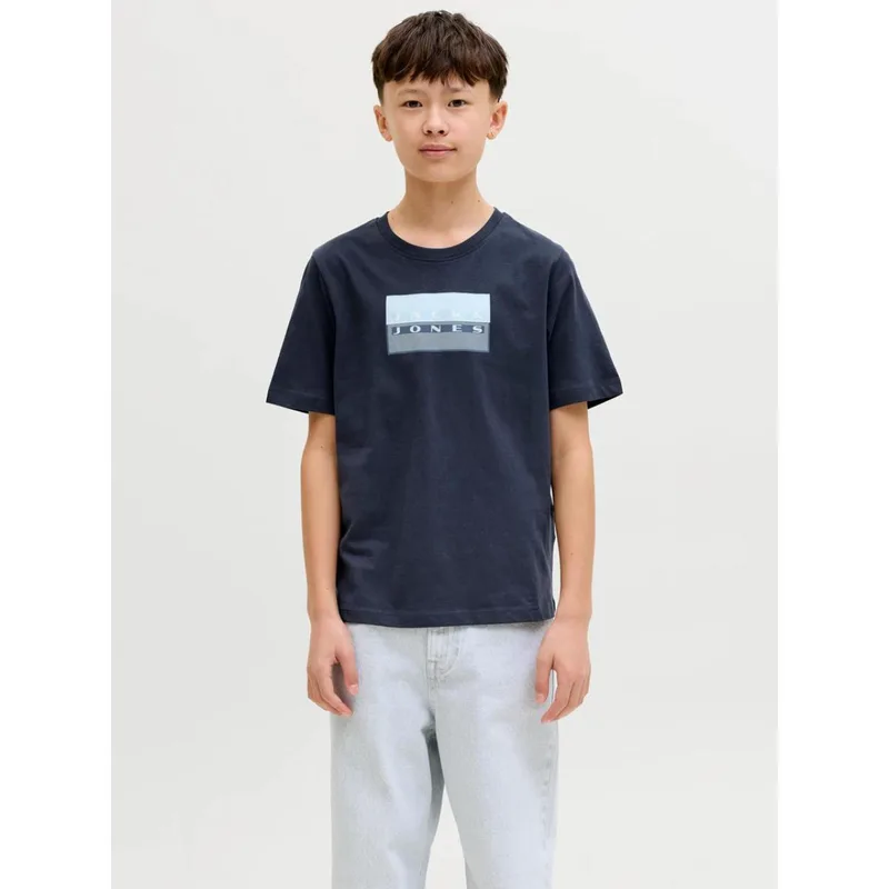 Μπλούζα μακό αγόρι Jack & Jones-12293162-Outer Space