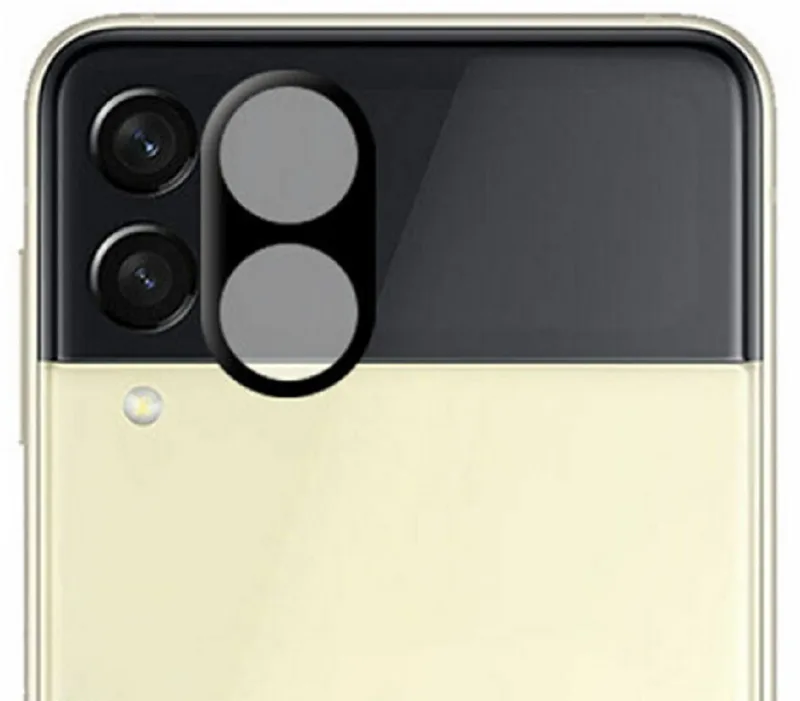 Mocolo TG+ Silk HD Pro Glass Camera Protector - Αντιχαρακτικό Προστατευτικό Γυαλί για Φακό Κάμερας Samsung Galaxy Z Flip3 5G - Black (0760122595784)