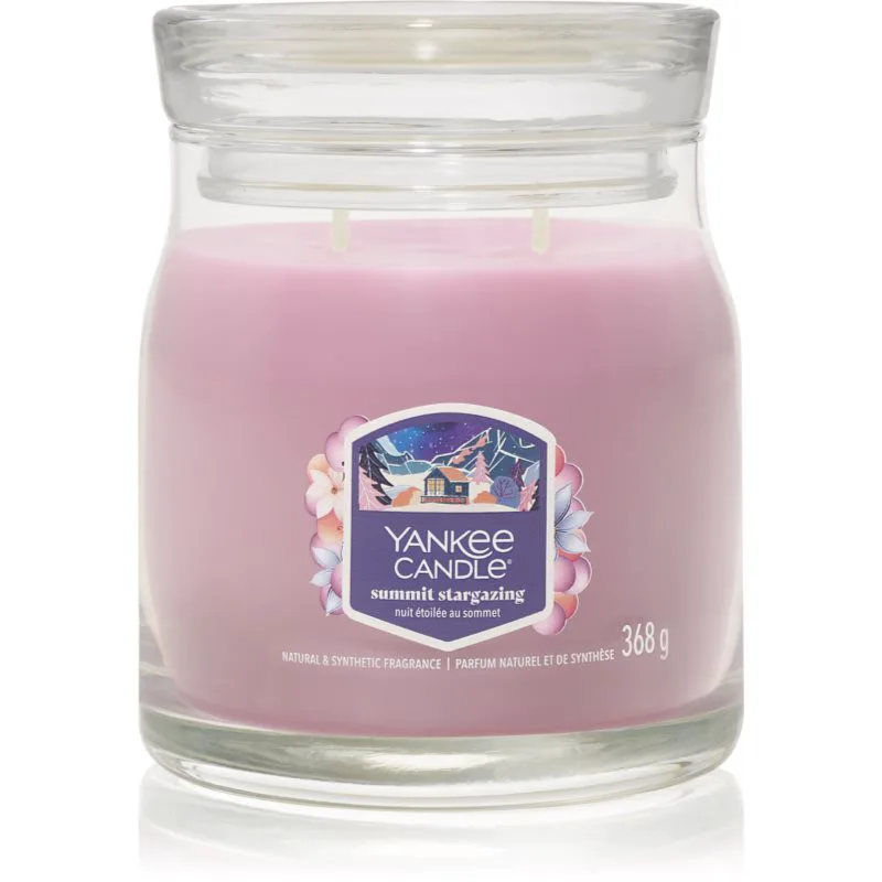 Yankee Candle Summit Stargazing αρωματικό κερί Υπογραφή 368 γρ