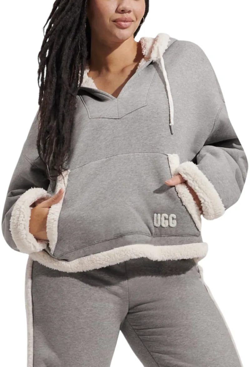 Μπλούζα Μακρυμάνικη Ugg Sharonn Bonded Fleece 1144457-GRHE Γυναικείο