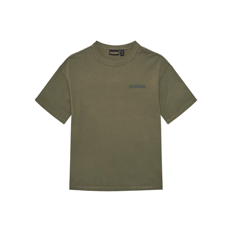 Napapijri T-Shirt S-Ahr NP0A88ZO D Πράσινο Regular Fit