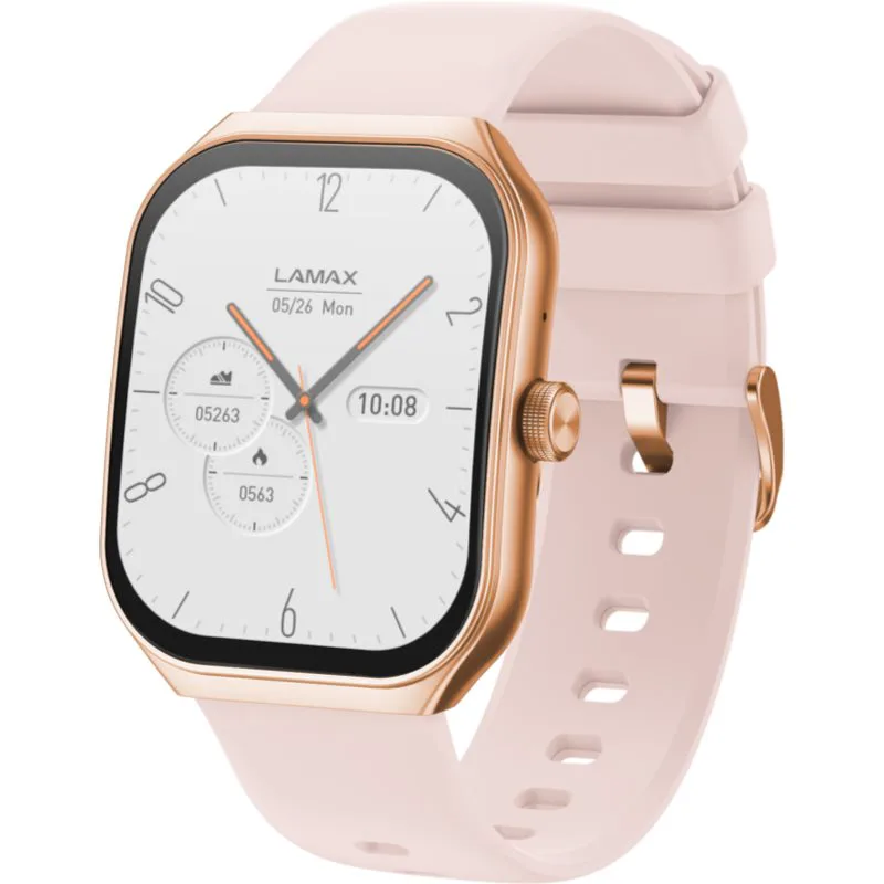 LAMAX Electronics Flow AMOLED Rose Χρυσό έξυπνο ρολόι 1 τμχ