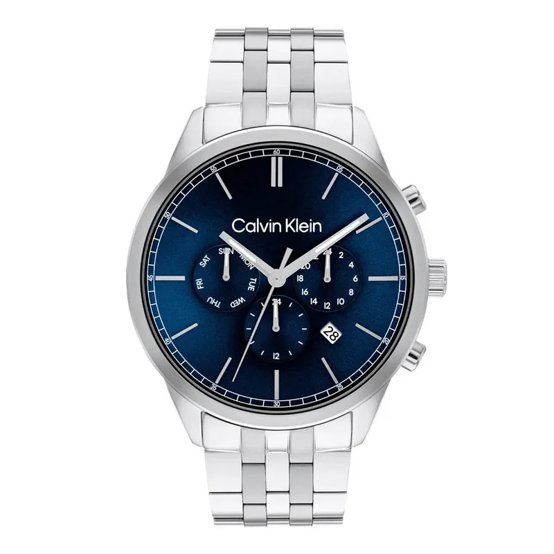CALVIN KLEIN Infinite Multifunction Silver Steel Bracelet 25200377