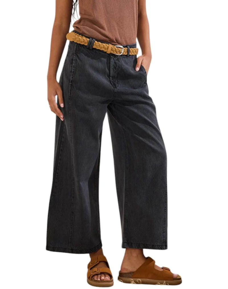 NAMASTE ΠΑΝΤΕΛΟΝΙ AZAR DS0126002-BLACK DenimBlack