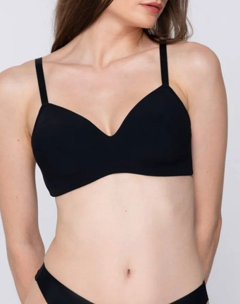 LUNA Secret Sense wireless soft bra 11045..-2 Black