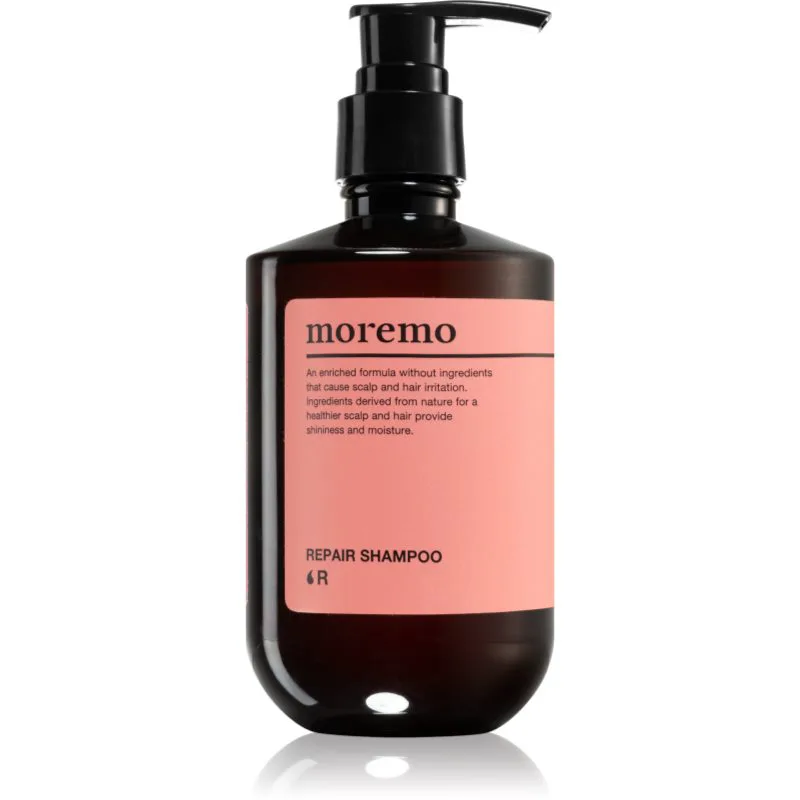 moremo Repair Shampoo R βαθιά αποκαταστατικό σαμπουάν για κατεστραμμένα και εύθραυστα μαλλιά 300 μλ