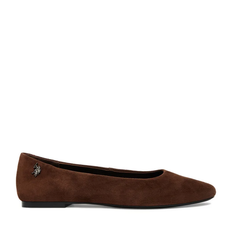 Μπαλαρίνες U.S. Polo Assn. EO-AYOLY001W/6S1 Καφέ
