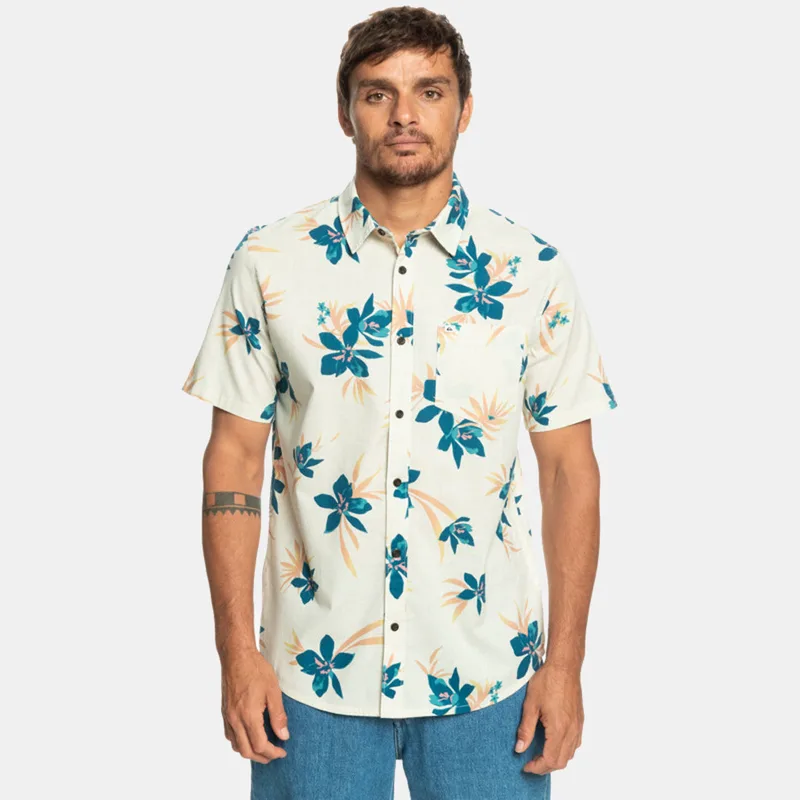 Quiksilver Holidazed Ανδρικό Κοντομάνικο Πουκάμισο (9000147428_68641)