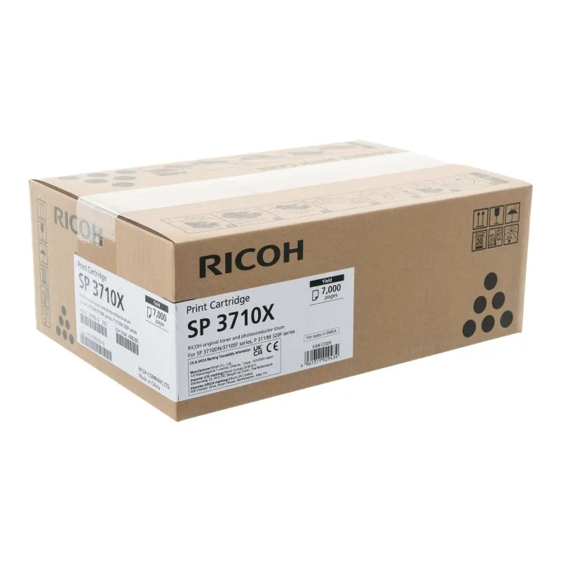Ricoh Cartridge SP 3710X Black Μαύρο (408285)