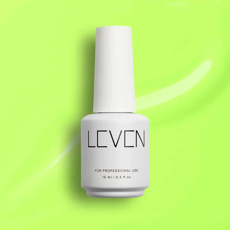 Leven | Ημιμόνιμο βερνίκι 15ml no. 216 Kiwi