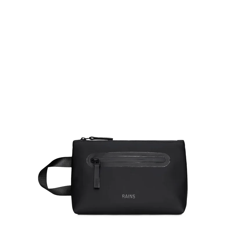 Mini Bags ανδρικά Rains Μαύρο 16250-01 Cosmetic Bag Zip W3 262