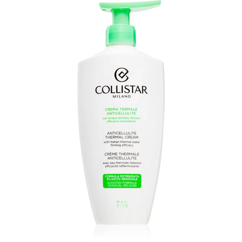 Collistar Special Perfect Body Italian Thermal Water Cream εντατική κρέμα για δέρμα με κυτταρίτιδα 400 ml