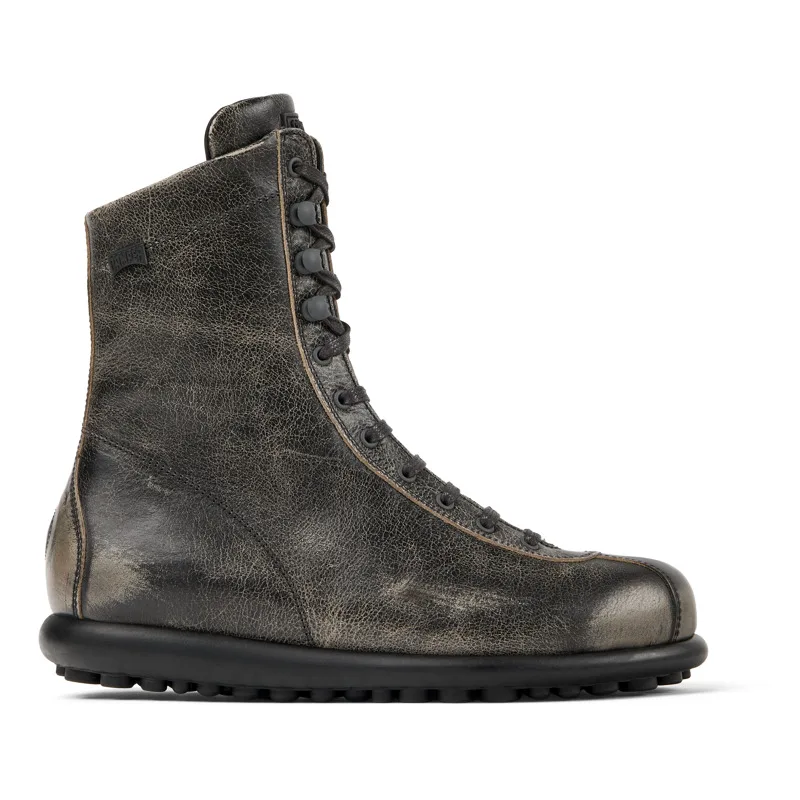 CAMPER Pelotas - Μπότες Για Ανδρικα - Γκρι,Μπεζ, Μέγεθος 47, Smooth leather