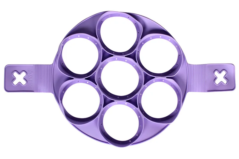 Φόρμα Σιλικόνης για Pancakes Κύκλοι Cream/Purple