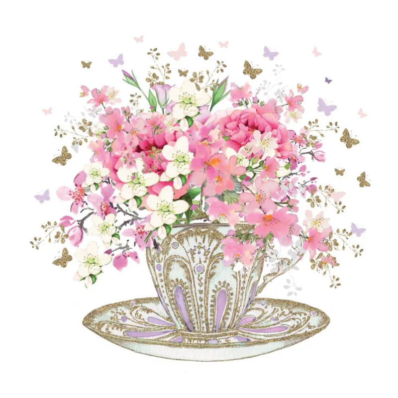 Pictura Ευχετήρια Κάρτα Deci-Dela Flower Cup