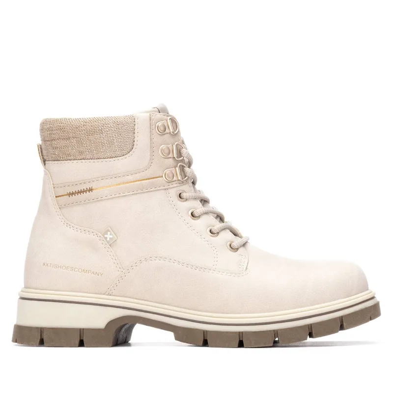 Γυναικεία Xti Γυναικείο Μποτάκι 144631 Vegan OFF WHITE