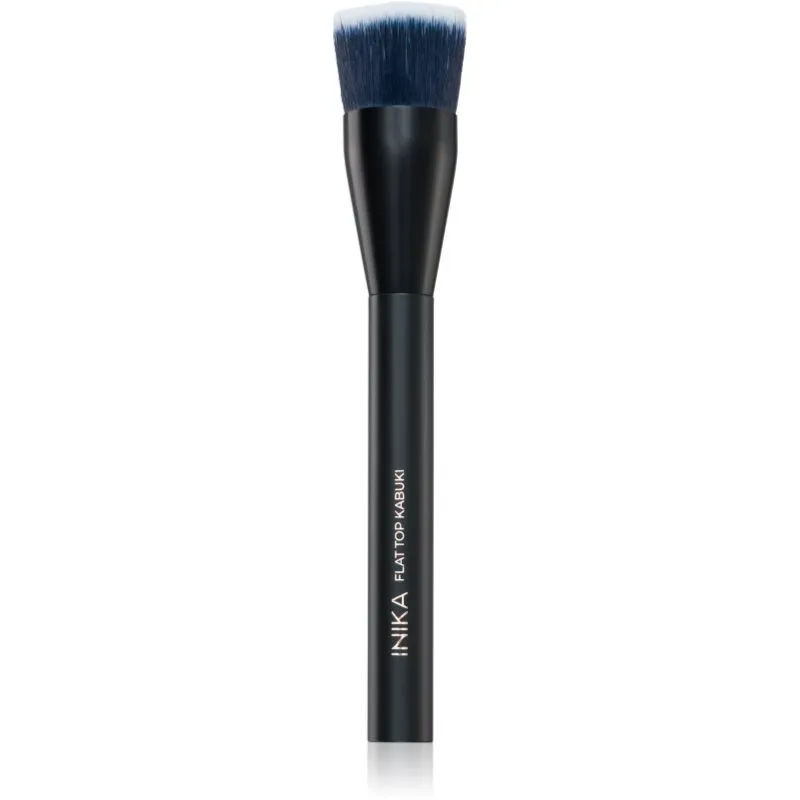 INIKA Organic Flat Top Kabuki Brush kabuki πινέλο για μεικαπ 1 τμχ