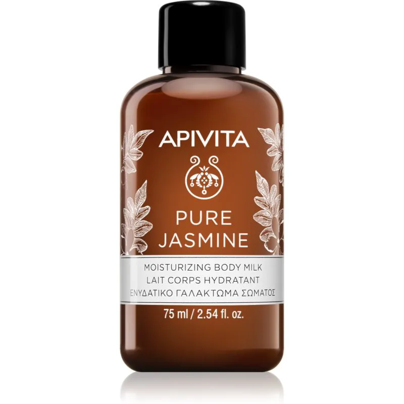 Apivita Pure Jasmine Body Milk ενυδατικό γαλάκτωμα σώματος 75 ml