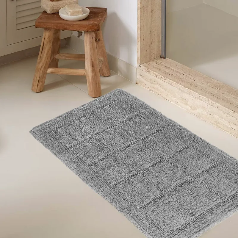 Πατάκι Μπάνιου 50X80 Melinen Dante Light Grey (50x80)