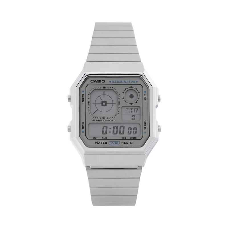 Ρολόι Casio A130WE-7AEF Ασημί