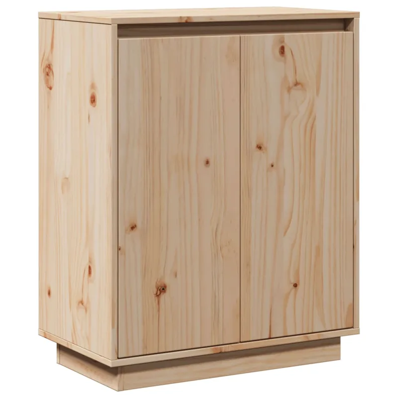 vidaXL Ντουλάπι 60 x 34 x 75 εκ. από Μασίφ Ξύλο Πεύκου