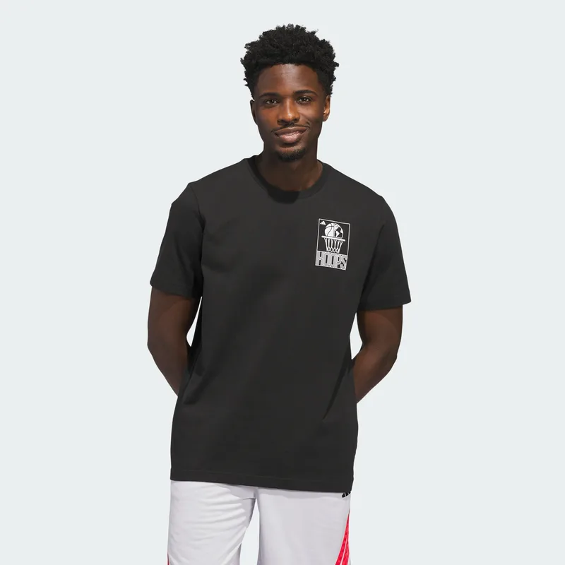 adidas World Wide Hoops Basketball Graphic Ανδρικό T-shirt (9000260300_1469)