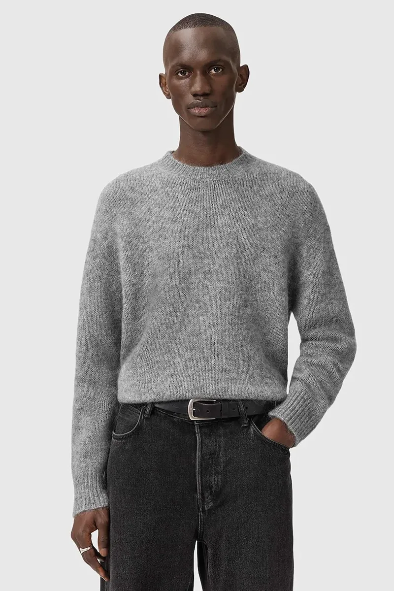 Πουλόβερ με προσθήκη μοχέρ AllSaints COBY