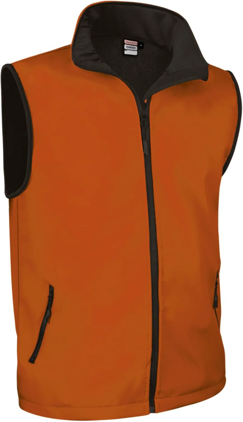 Γιλέκο Softshell TUNDRA Valento CHVATUNNJ Party Πορτοκαλί