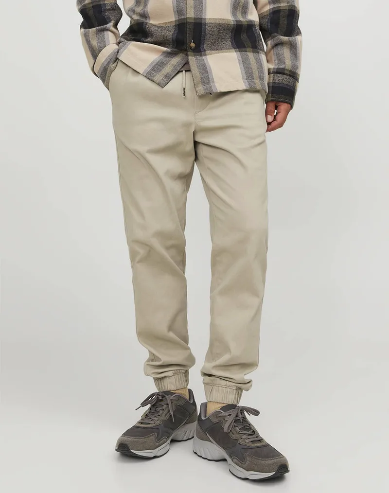 JACK&JONES JPSTGORDON JJDAVE JOGGER 12224518-Crockery Biege