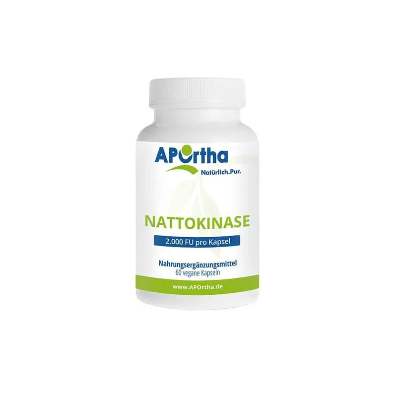 Aportha Nattokinase 100mg (60 vcaps) - Νατοκινάση