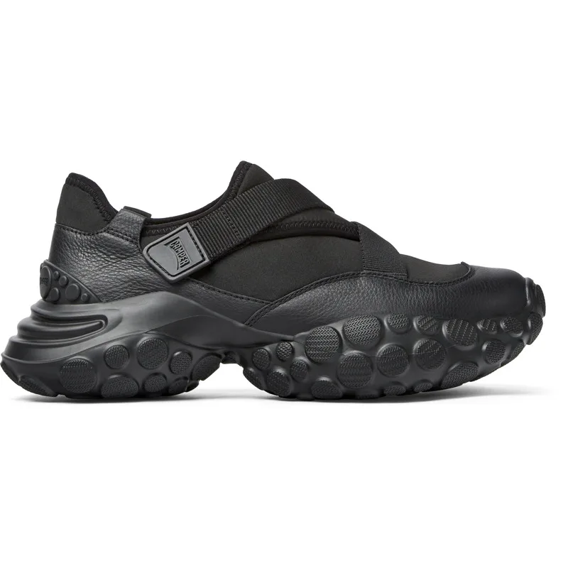 CAMPER Pelotas Mars - Sneakers Για Ανδρικα - Μαύρο, Μέγεθος 43, Cotton fabric/Smooth leather