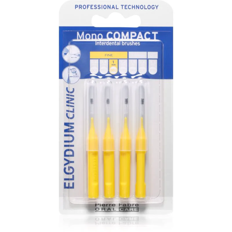 Elgydium Mono Compact μεσοδόντια βουρτσάκια 4 τμχ